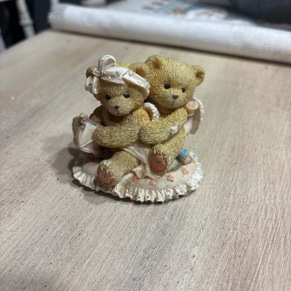 Cherished Teddies Nathaniel & Nellie "It's Twice As Nice With You" Figurine